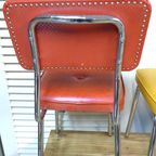 Prachtige Set Van 4 Kleurrijke Vintage Retro Stoelen thumbnail 9