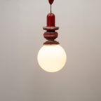 Mid-Century Italian Modern Ball Ceiling Lamp, 1950’S thumbnail 3