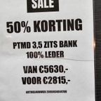 Showroom Leder Bank 50 %Korting Nu € 999 Staat Bij Loods5 thumbnail 7