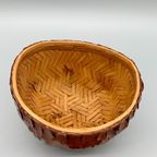 Vintage Mandje Uil Bamboe thumbnail 6