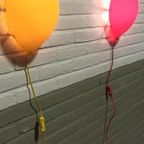 Set Van 2 Vintage Ikea Ballon Wandlampen thumbnail 9