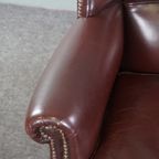 Comfortabele Schapenleren Fauteuil/ Armchair In Een Mooie Warme Kleur thumbnail 8