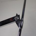 Staande Verchroomde Lamp In Art Deco Stijl, Jules Dewaele Bruxelles, Jaren 50 thumbnail 19
