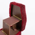 Vintage Teddy Pouf/stool / Poef / Voetenbank, From 1960’s, Italy thumbnail 10