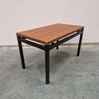 Strakke Vintage Bijzettafel Pastoe Stijl Jaren 60 Teakhout thumbnail 9