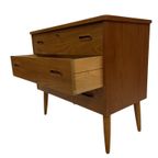 Vintage Deense Ladekast Kastje Jaren 60 Teak Fineer thumbnail 12