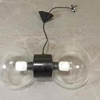 Vintage Dubbele Bol Hanglamp thumbnail 6