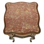 Antieke Gebombeerde Nachtkast Marmer Louis Xv Eind 19De Eeuw thumbnail 16