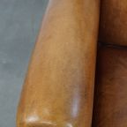 Prachtige, Tijdloze Schapenleren Set Van 2 Design Fauteuils/armchairs In Art Deco Stijl thumbnail 6
