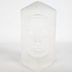 New Workshop Ltd Edition - Glas Sculpture - Gesatineerd Glas - Gesigneerd - 1992 thumbnail 8