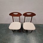 4 Vintage Eetkamerstoelen Deense Stoelen Vintage Stoelen thumbnail 5