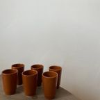 Wabi Sabi Vintage Warm Brown Mugs thumbnail 2