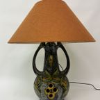 Large West Germany Ceramic Floor / Table Lamp , 1970’S thumbnail 3