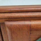 Vintage Houten Art Deco Kastje Medicijnkastje Hout thumbnail 10