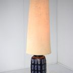 West Germany Vloerlamp Keramiek 942-45 Blauw Vintage thumbnail 11