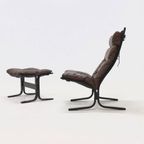 Siesta Lounge Chair And Ottoman By Ingmar Relling For Westnofa Norway 1960S thumbnail 7