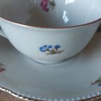 7 Delig Jaren 40 Servies Van <<<brand>>>, Heel Dun Porselein thumbnail 8