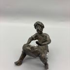 Bronzen Figuur Marktkoopman thumbnail 3