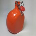 Kandelaar Van Vintage Aluminium Veldfles thumbnail 7