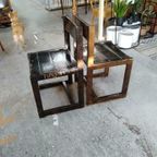 2 Vintage Hugo Svensson Grenen Design Eetkamerstoelen thumbnail 10