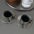 Vintage Stainless Steel Espresso Cups thumbnail 4