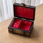 Vintage Chinese Wooden Jewelry Box thumbnail 3