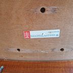 4 Deense Teak Eetkamerstoelen Van Dyrlund thumbnail 7