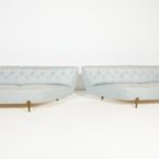 Spectacular Swedish Modern Pair Of Sofas From Otto Schulz, 1940’s thumbnail 2