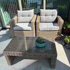 Tuinset 2 Stoelen Incl. Kussens En Tafel thumbnail 3