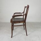 Beuken Fauteuil Met Armleuningen In Thonet Stijl, Jaren 20 thumbnail 24