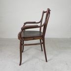 Beuken Fauteuil Met Armleuningen In Thonet Stijl, Jaren 20 thumbnail 11