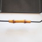 Bamboo And Metal Serving Tray, 1950S thumbnail 11