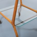 Italian Mid-Century Serving Trolley/Bar Cart By Ico Parisi For Angelo De Baggis, 1950’S thumbnail 9