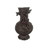 Tibet - Brons - 'Dragon' - Mythische Figuren - Vaas - 20E Eeuw thumbnail 8