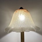 Peil & Putzler Glass Table Lamp With Brass Base , 1970S thumbnail 11