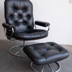 Vintage 1970'S "Restless" Lounge Stoel Van Ekornes thumbnail 9