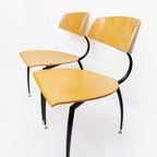 Set Van 4 Tripod Chair – Lande Stoelen 80’s Design thumbnail 2