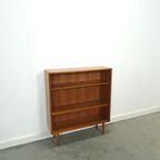 Noten Fineer Boekenkast Lp Kast Met Legplanken Nr. 2 thumbnail 11