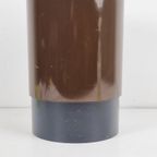 Vintage Samp De Manade Bureau Prullenbak Afvalmand Bruin ’70 thumbnail 6