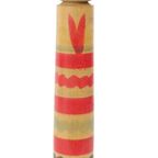 Grote Kokeshi Pop Xl Massief Hout Japan Showa Periode 37cm thumbnail 8