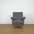 Reupholstered Carl Malmsten Lounge Chair thumbnail 5