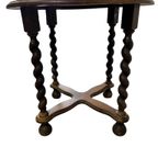 Vintage Houten Pied De Stal / Bijzettafel / Plantentafel thumbnail 11
