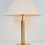 Vintage Deknudt Tafellamp Messing Regency Belguim 1970 thumbnail 2