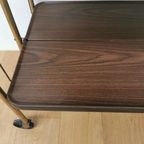 Opvouwbare Barcart Drankenkar Trolley Serveerwagentje thumbnail 12