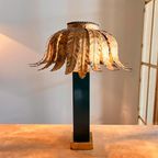 Zeldzame ‘maison Jansen’ Palm Lamp Mid Century Vintage thumbnail 4