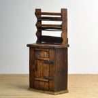 Eiken Wabi Sabi Kast, Circa 1780 thumbnail 4