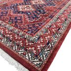 Handgeknoopt Oosters Shiraz Vloerkleed 205X300Cm Perzisch Tapijt Oranje Rood Blauw Wol Handgeknoopt thumbnail 2