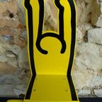 Keith Haring Kinderstoel / Decoratief Object Geel (nieuw!) thumbnail 6
