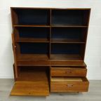 Vintage Barkast Highboard Boekenkast Formule Meubelen thumbnail 4