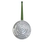 Schuimspaan Groen Met Wit Emaille thumbnail 3